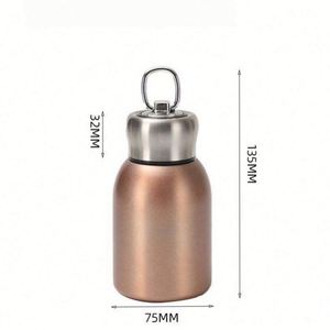 Gobelet isotherme miniature de 300 ml en acier inoxydable, bouteille d'eau thermique pour boissons chaudes et froides, anti-fuite - Product Image 1