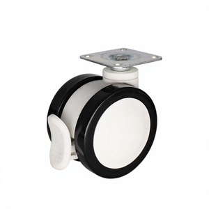 Roue médicale VIMA pour hôpital, roue pivotante en PVC de 2,5 pouces, capacité de charge de 60 kg, certifiée EN12532, pour chaises de bureau, petits équipements - Product Image 1