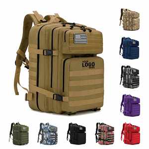 Custom Logo Wholesale Oxford Climbing Camping Travel Unique Molle Rucksack Back Pack Bag 3D Tactical <b>Backpack</b> - Product Image 2