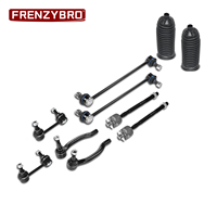 Frenzybro Nouveaux kits de suspension avant inférieurs et biellettes de direction pour Altima 2007-2012 et Altima Coupé 2013 – Garantie d'un an