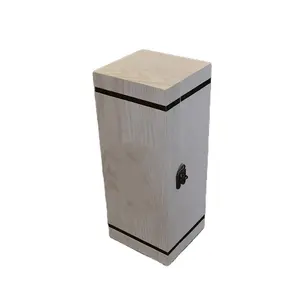 Personalized Wholesale For Plain Wine Wooden Box With Lid