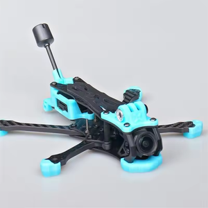 Foxeer 3.5/4 Inch Frame Carbon Fiber 5mm Arm Thickness <b>Drone</b> Frame Kit for RC <b>Racing</b> <b>Drone</b> - Product Image 3
