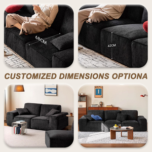 Sofá Modular de Espuma de Compresión Moderna a <span class=keywords><strong>Precio</strong></span> de Fábrica, Sofá Comprimido al Vacío de Alta Densidad para Sala de Estar - Product Image 3