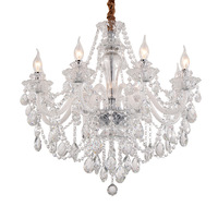 Lustre en cristal élégant pour mariage, décoration de plafond pour la maison et l'hôtel
