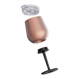 Copa de Acero Inoxidable Aislada y Brillante con Base de Silicona Antideslizante, Apta para Lavavajillas, Elegante y Moderna, para Vino o Cócteles - Product Image 5