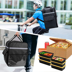 <span class=keywords><strong>Sac</strong></span> de transport étanche pour la livraison de nourriture chaude et rapide, <span class=keywords><strong>sac</strong></span> à <span class=keywords><strong>dos</strong></span> isotherme pour la livraison de nourriture en vélo - Product Image 6