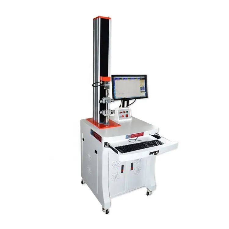 New Style Universal-Zug prüfmaschine Preis Zug festigkeit prüfer 2kn Servo Universal-Zug prüfmaschine