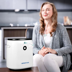 Longfian医療用連続フロー1-7Lポータブル酸素濃縮器、旅行用バッテリー付き - Product Image 6