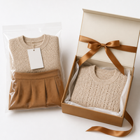 Ensemble de vêtements pour poupée en peluche de 18 pouces : pull en tricot, jupe en velours côtelé avec bottes, tenue d'hiver, couleur personnalisée