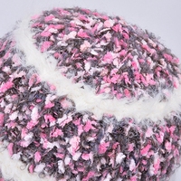 FF3069 oreillettes hiver chaud tricoté russe Ushanka trappeur chapeau flou moelleux Ski neige crâne casquette Vintage Y2K Crochet bonnet chapeaux