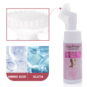Glutaマスターアミノ酸 & Glutathione Lightening Facial Deep Foaming Cleanser Remove Melasma & Hyperpigmentation Face Cleanser