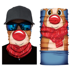 <span class=keywords><strong>Bandana</strong></span> di natale Badana copricapo <span class=keywords><strong>donna</strong></span> sciarpa del tubo di testa turbanti nero collo ghetta Gator seta senza soluzione di continuità <span class=keywords><strong>Bandana</strong></span> per le signore - Product Image 4
