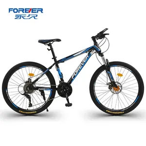 Forever china bicicleta barata 24/26 polegadas 21 velocidades de bicicleta de aço de alto carbono amortecimento fora da estrada bicicleta de montanha