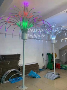 ไฟประดับรูปดอกไม้ไฟ LED สำหรับตกแต่งลานกว้างในวันปีใหม่ - Product Image 6
