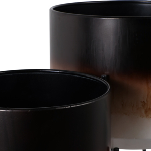 Fioriere in metallo sfumato su supporto, vasi rialzati per piante da interno ed esterno, decorazioni per la casa, contenitori per piante da soggiorno - Product Image 6