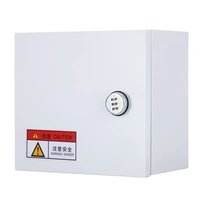 Boîtier de distribution métallique avec panneau de commande, protection de charge, interrupteur, étanche IP55, 32A 220V, 2-4 prises, certifié antivol avec verrou