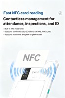Nueva Tableta Médica Industrial Resistente de 10.95 Pulgadas, Octa Core Qualcomm, Android 14, 1920x1200, NFC Frontal, Lector RFID de Largo Alcance, 5G