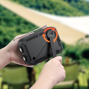 Radio Multifuncional de Manivela, Cargador Solar para Emergencias y Prevención de Desastres, Banco de Energía Portátil de 5000mAh - Product Image 5