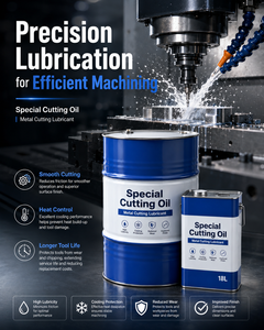 Potente Fluido Lubricante Anticorrosión, Aceite de Corte de Metales de Primera Calidad para Torneado, Fresado, Taladrado <span class=keywords><strong>y</strong></span> Mecanizado Industrial - Product Image 3