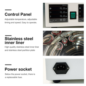 เครื่องกวนสารแบบแม่เหล็กดิจิตอลรุ่นใหม่ พร้อมแท่นทำความร้อนแบบ 2 ช่อง และอ่างน้ำควบคุมอุณหภูมิได้ สำหรับใช้ในห้องปฏิบัติการ - Product Image 6