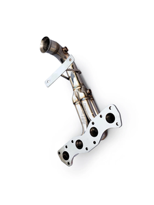 Tubo de Escape de Alto Rendimiento Personalizado para Mini <span class=keywords><strong>Cooper</strong></span> S <span class=keywords><strong>Cabrio</strong></span> R56 R57 R60 1.6T 2.0T, Tubo de Flujo en Ramal SS304, Mejora de Potencia para Carreras y Tuning - Product Image 3