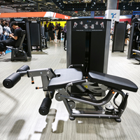 Vente en gros de fitness musculation à broche 2 en 1 double fonction extension de jambe assise et machine à courber les jambes couchées