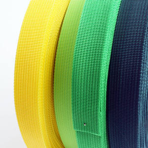 1 Zoll breit gestreifte gerillte Polypropylen/<span class=keywords><strong>PP</strong></span> Gurtband gestickte Hersteller Großhandel - Product Image 5