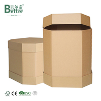 Boîtes d'expédition en carton ondulé rigide sur mesure haut de gamme 3/5/7 couches, doublées d'éponge, robustes, écologiques, grandes, à fentes, plates et portables