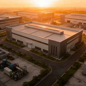 Gudang Bangunan Baja Bengkel Struktur Baja Bangunan Struktur Baja Bangunan Baja Prefabrikasi - Product Image 3