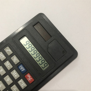 Black Laptop Calculator With Battery Power Portable Accounting Device For Office Use - Product Image 2