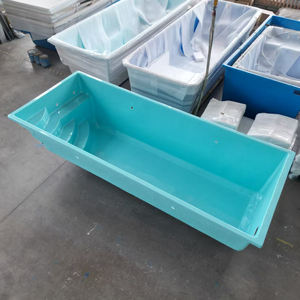 Piscina Rectangular Elevada de Fibra de Vidrio de 10 mm de Espesor para Niños y Adultos, Resistente a los Rayos UV, Duradera, para Uso Familiar al Aire Libre - Product Image 2