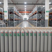 Cilindro de Gas CO2 ISO9809 de 8L, 15MPa, Acero 37Mn, Grado Industrial
