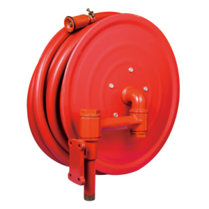 Enrouleur de tuyau d'incendie à bras pivotant personnalisable, durable et portable, en PVC et caoutchouc - Product Image 4