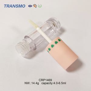 Tube de brillant à lèvres en plastique transparent, emballage transparent, teinte à lèvres, brillant à lèvres, huile nourrissante pour les lèvres avec de grands applicateurs 4,0-6,5 ml - Product Image 2