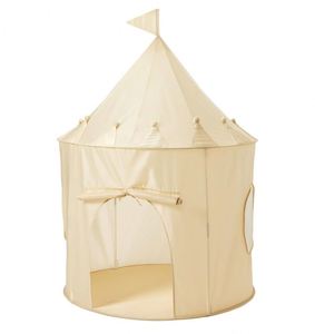 Tente de jeu multifonctionnelle pour enfants en forme de château de princesse - Style jouet doux, matériau polyester écologique, espace privé - Product Image 4