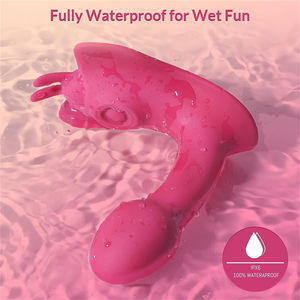 تحفيز المهبل البظر سراويل داخلية تهتز وضع على هزاز يمكن ارتداؤها البظر هزاز موقع أفضل لعبة جنسية للنساء - Product Image 4