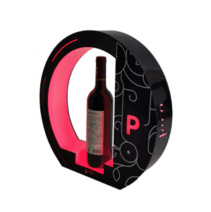 ชั้นวางโชว์ขวดไฟ LED ทำจากอะคริลิคพร้อมรีโมทควบคุม - Product Image 4