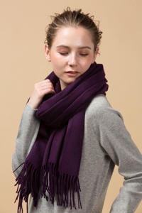 Hot-Sell Winter Thermal <b>Knit</b> <b>Scarf</b> Thick Stretch Neck <b>Scarf</b> ODM Custom Design <b>Scarf</b> For Outdoor Daily Use - Product Image 3