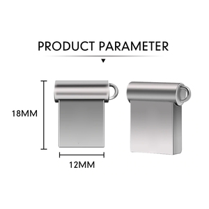 เพ็นไดร์เวอร์แฟลชไดรฟ์ขนาดเล็กเหมาะสำหรับโลหะ U ดิสก์ USB 2.0หน่วยความจำ4G 8GB 16GB 32GB 64GB U ดิสก์เพลงรถยนต์ของขวัญ - Product Image 3