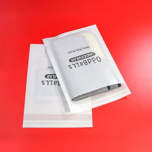 ถุงกระดาษกลาสซินย่อยสลายได้เป็นมิตรกับสิ่งแวดล้อมสำหรับบรรจุภัณฑ์เสื้อผ้าถุงผ้ารีไซเคิลได้พร้อมการพิมพ์โลโก้แบบกำหนดเอง - Product Image 4