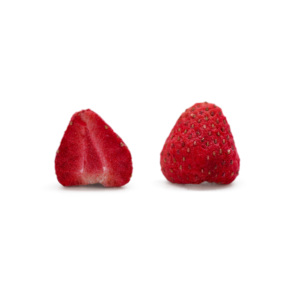 Ranova Dried Strawberry Gefrier getrocknete Früchte Erdbeer katze behandeln Hundefutter 100% natürlich ohne Zusatzstoffe - Product Image 5