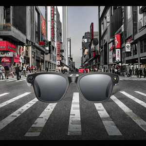 Gafas Inteligentes con IA de Función Completa, Cámara de 8MP, Traducción, Preguntas y Respuestas con IA, 1080P, Antivibración, Anti-Luz Azul, Táctiles, IP65, Carga Tipo-C, 300mAh - Product Image 2