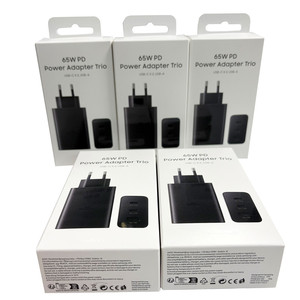 EP-T6530 d'origine 65W PD USB C Power Adapter <span class=keywords><strong>Trio</strong></span> 3 Ports Super Fast Charging USB Charging pour Samsung Galaxy S21 S22 S23 S24 S25 - Product Image 3