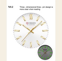 CURREN 9090 jam tangan klasik pria, kasual tahan air jam Reloj Hombre gelang Stainless Steel sederhana kuarsa untuk hadiah lelaki
