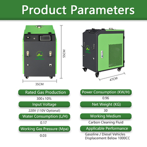 SCC300 300L/H HHO Autopflegemaschine Motor-Kohlenstoffreinigung für Autoreparaturwerkstatt Hocheffizientes Werkstattausrüstung - Product Image 3