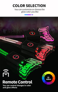 Оптовая продажа Longstargift: индивидуальный заказ, OEM, ODM — светящийся шнурок из ТПУ и нейлона с <span class=keywords><strong>LED</strong></span>-подсветкой для концертов и дистанционного управления - Product Image 5