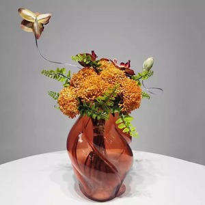 Vases de luxe haut de gamme, arrangements floraux, <span class=keywords><strong>fleurs</strong></span> artificielles pour les tables d'entrée modernes, ornements de <span class=keywords><strong>fleurs</strong></span> simulées - Product Image 1