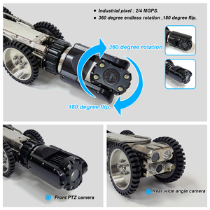 Hệ thống thoát nước Robot cho thuê máy Ảnh Bánh Xích kiểm tra đường ống rovver - Product Image 3