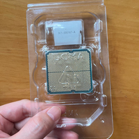 Processeur de bureau AMD Ryzen 5 7600X d'occasion, 6 cœurs, 12 threads, CPU débloqué avec refroidisseur AMD Spectre Stealth AM5