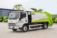 Camion à ordures électrique Dongfeng de fabrication chinoise, EURO 5, compacteur, dernier modèle, qualité certifiée pour utilisation en extérieur, options personnalisées